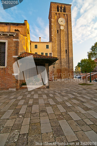 Image of Venice Italy San Nicolo dei mendicoli church