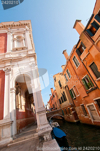 Image of Venice Italy scuola San Rocco back view