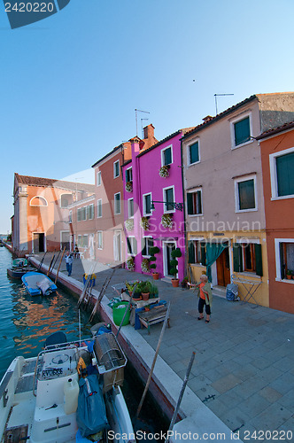 Image of Italy Venice Burano island