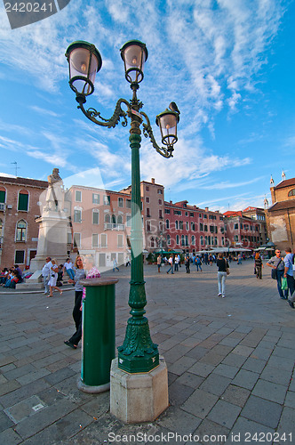 Image of Venice Italy campo San stefano