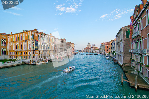 Image of Venice Italy grand canal view