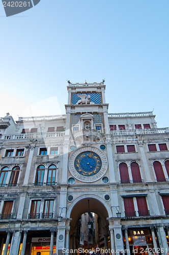 Image of Venice Italy San marco square belltower 