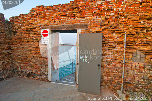 Image of Venice Italy old door