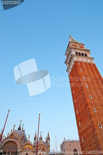 Image of Venice Italy Saint Marco square view