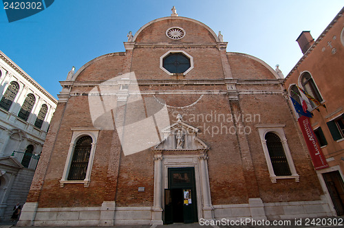 Image of Venice Italy Carmini church 