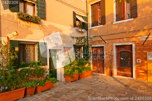 Image of Venice  Italy unusual pittoresque view