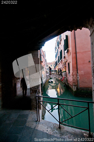 Image of Venice Italy unusual scenic view
