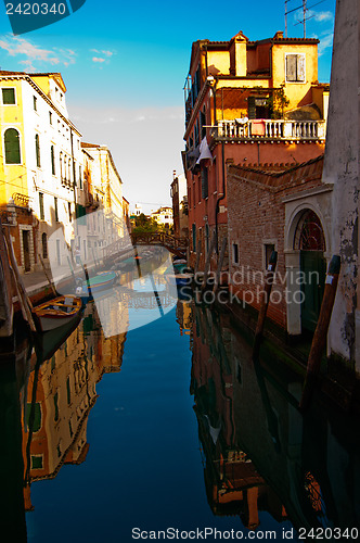 Image of Venice Italy unusual pittoresque view