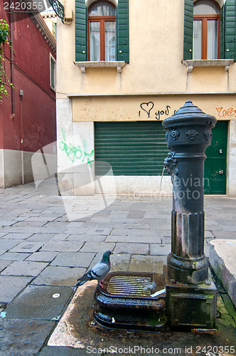 Image of Venice  Italy unusual pittoresque view