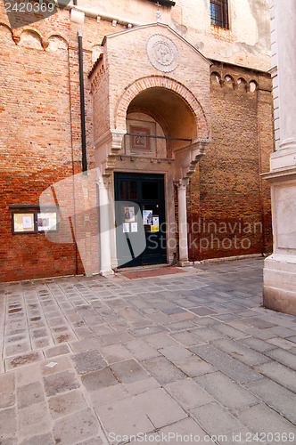 Image of Venice Italy Carmini church 