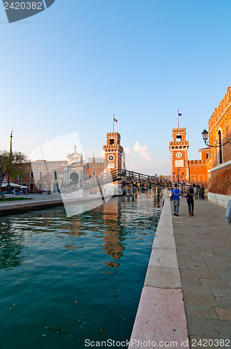 Image of Venice Italy Arsenale 