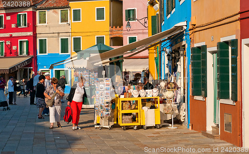 Image of Italy Venice Burano island