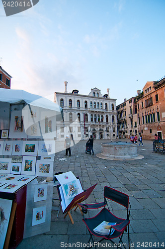 Image of Venice  Italy unusual pittoresque view