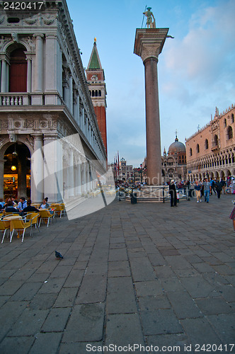 Image of Venice Italy Saint Marco square view