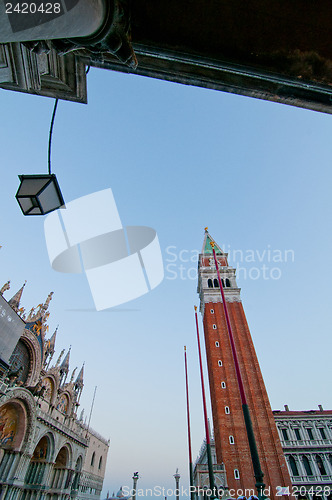 Image of Venice Italy Saint Marco square view