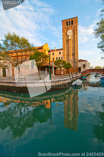 Image of Venice Italy San Nicolo dei mendicoli church