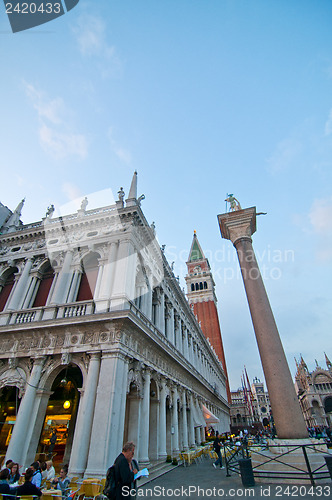 Image of Venice Italy Saint Marco square view