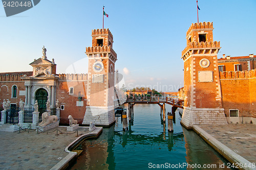 Image of Venice Italy Arsenale 