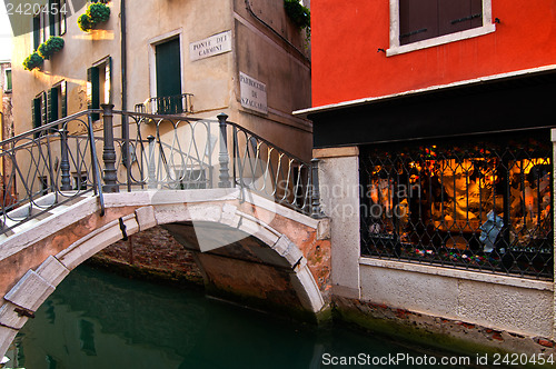 Image of Venice  Italy unusual pittoresque view