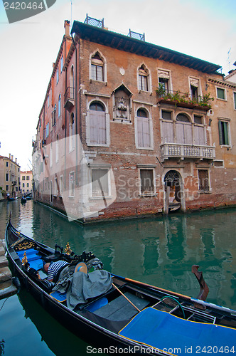 Image of Venice  Italy unusual pittoresque view