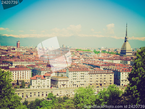 Image of Retro look Turin view