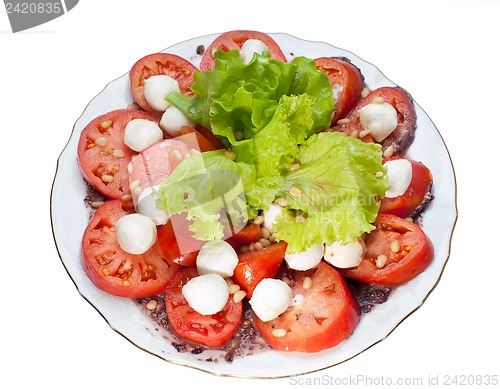 Image of tomato salad with onion