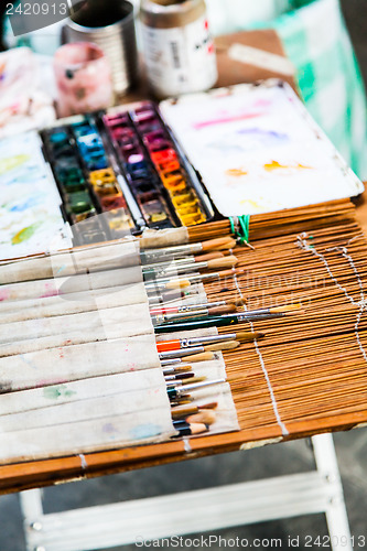 Image of Street artist tools