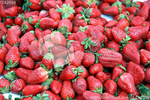 Image of Strawberries background