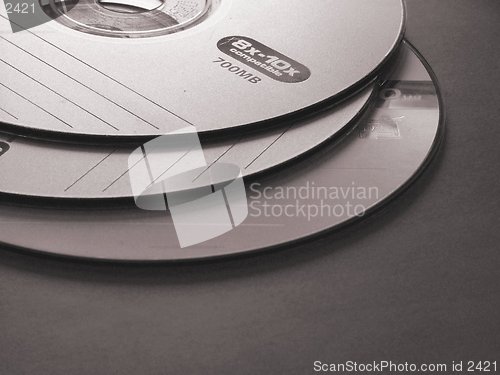 Image of pile of cd's