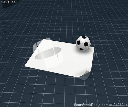 Image of soccer plan