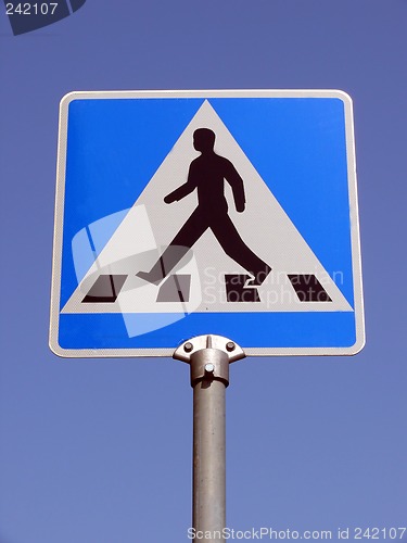 Image of Warning Walking People