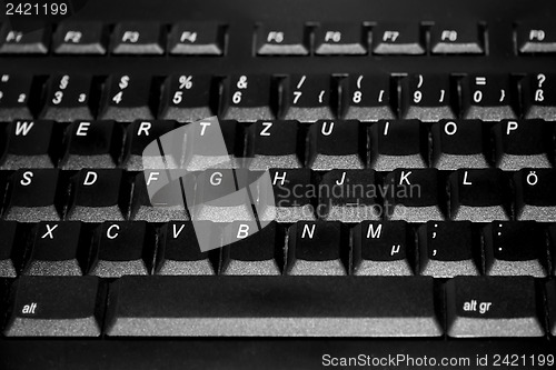 Image of Keyboard closeup