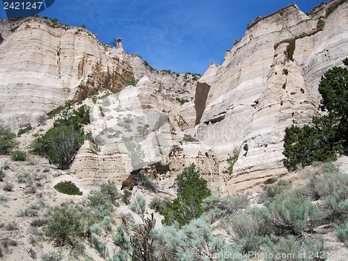 Image of Hike through Tent Rocks National Monument