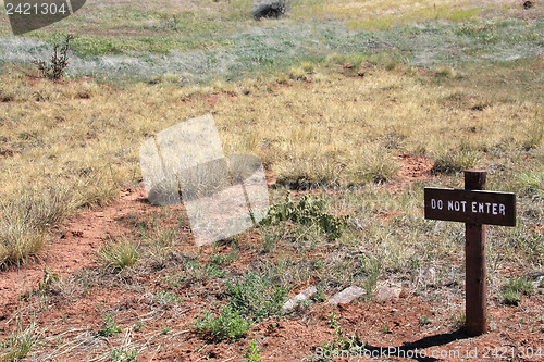Image of Do not enter nature
