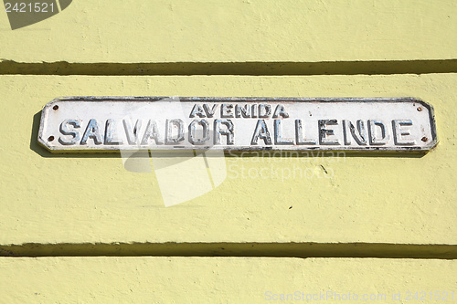 Image of Salvador Alende avenue