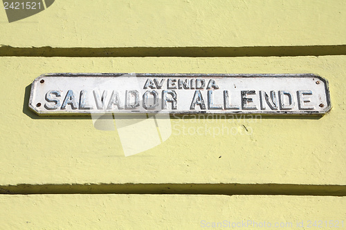 Image of Salvador Alende avenue