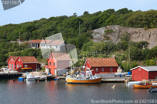 Image of Norway fishing village