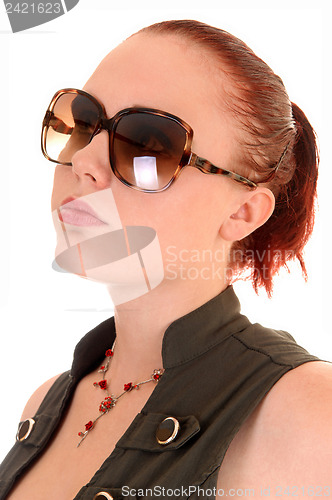 Image of Portrait of teen girl.