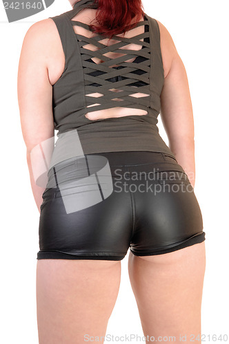 Image of Girl body from back.