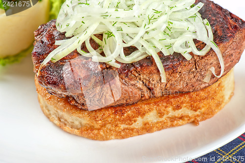 Image of Gourmet steak meat