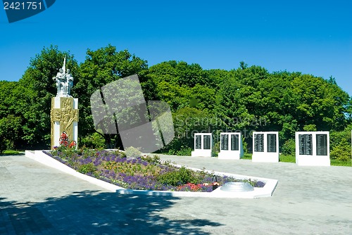 Image of World War 2 Memorial. Baltiysk. Russia