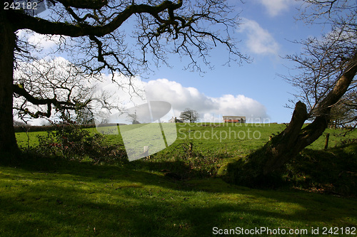 Image of farm on the hill