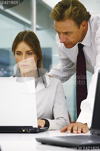 Image of Business people in an office mm