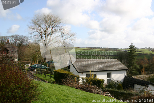 Image of village buildings