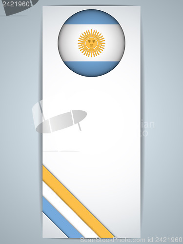 Image of Argentina Country Set of Banners