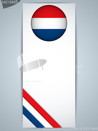 Image of Netherlands Country Set of Banners