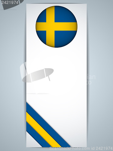 Image of Sweden Country Set of Banners