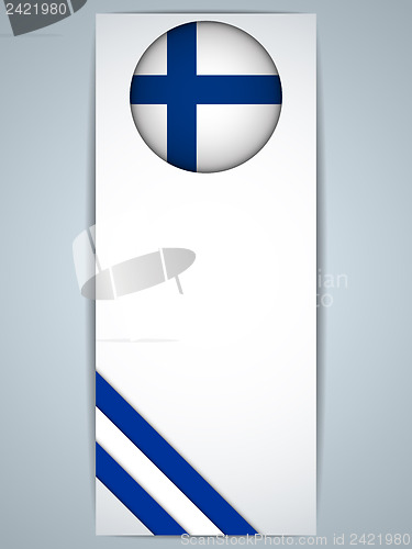 Image of Finland Country Set of Banners