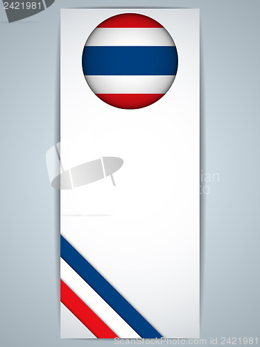 Image of Thailand Country Set of Banners
