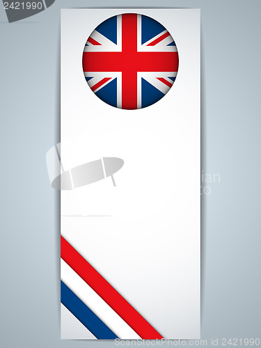 Image of United Kingdom Country Set of Banners